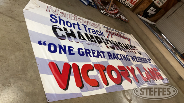 Victory Lane Banner