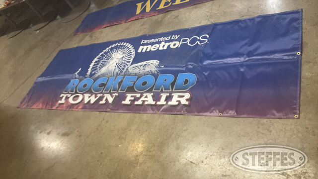 Rockford Town Fair Banner