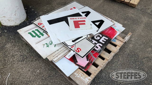 Pallet of Signs