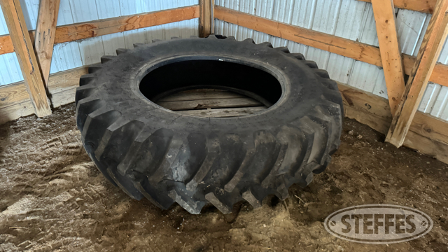 (1) Firestone 20.8R42 tractor tire