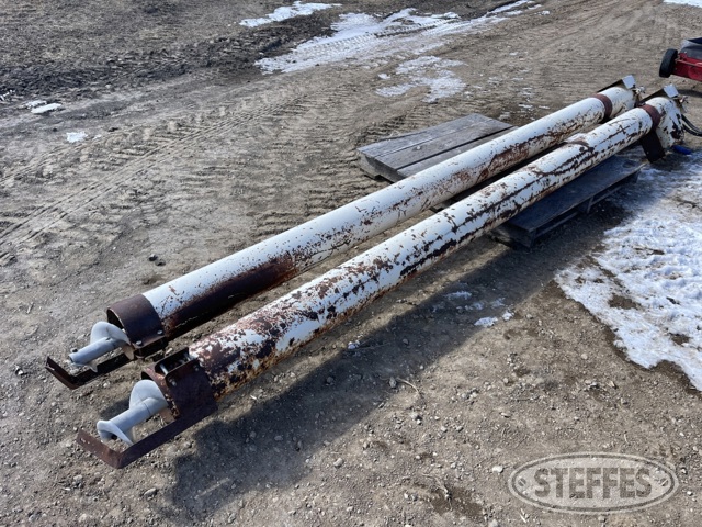 (2) Hyd. augers