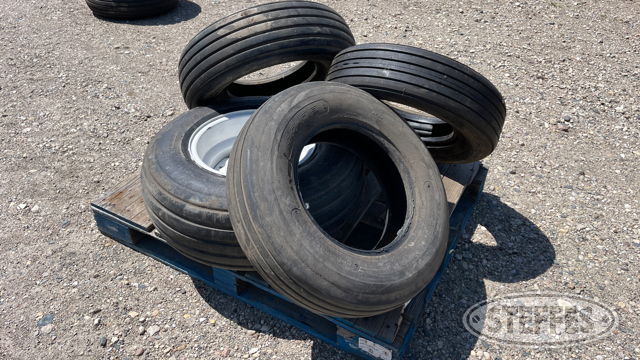 (4) Asst. implement tires