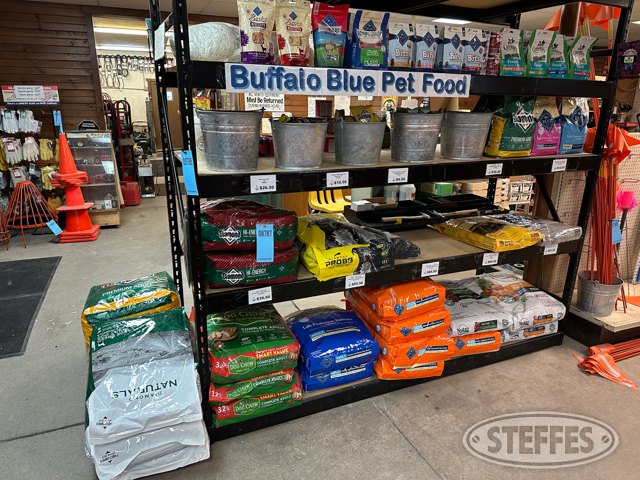Dog food & treats inventory
